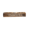 CB 07 Carved Branches Incense Coffin Box - Front
