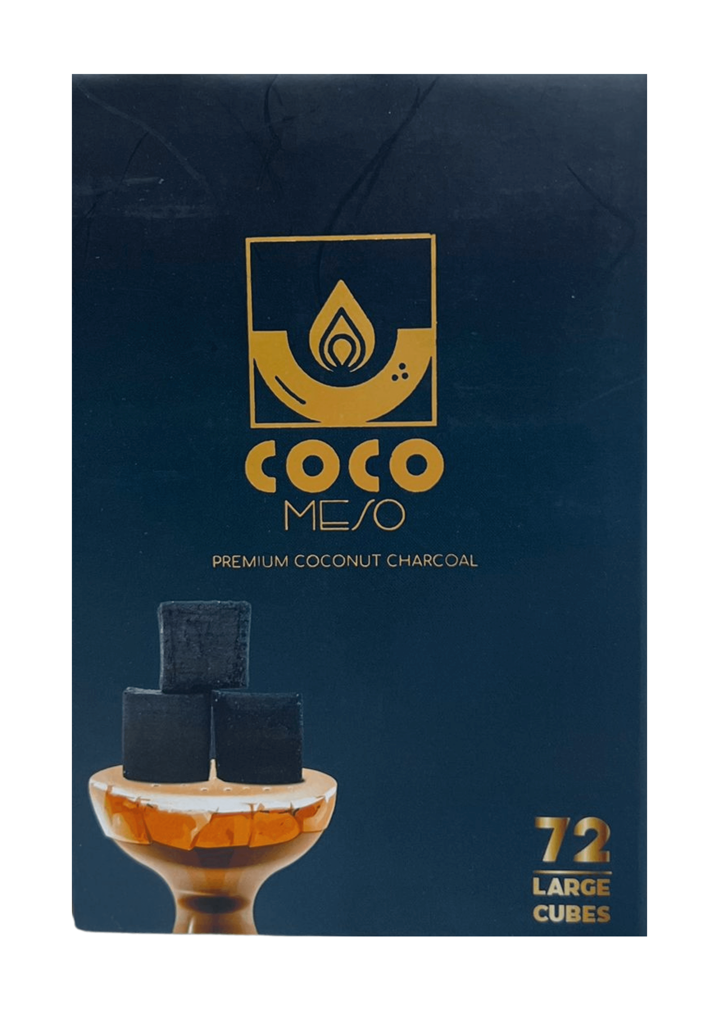 Coco Meso Premium Coconut Charcoal Box Back